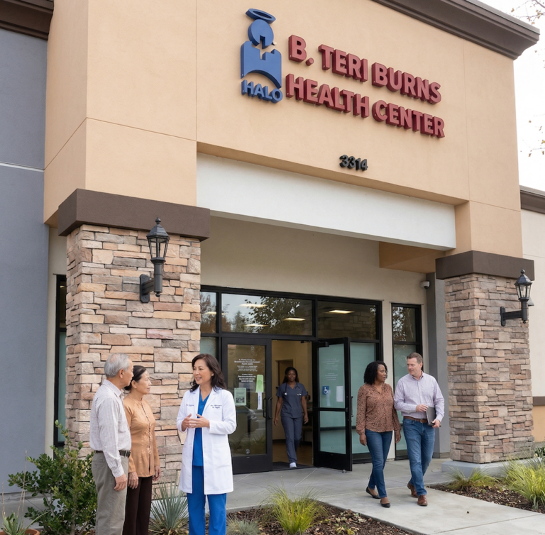 HALO team members providing community healthcare in Sacramento