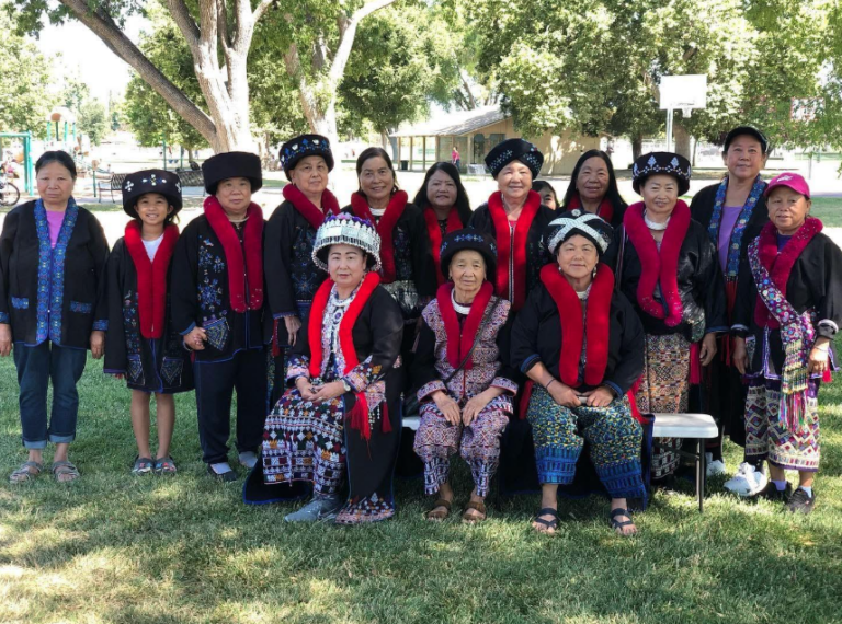 Community members at a HALO flu vaccination clinic in Sacramento