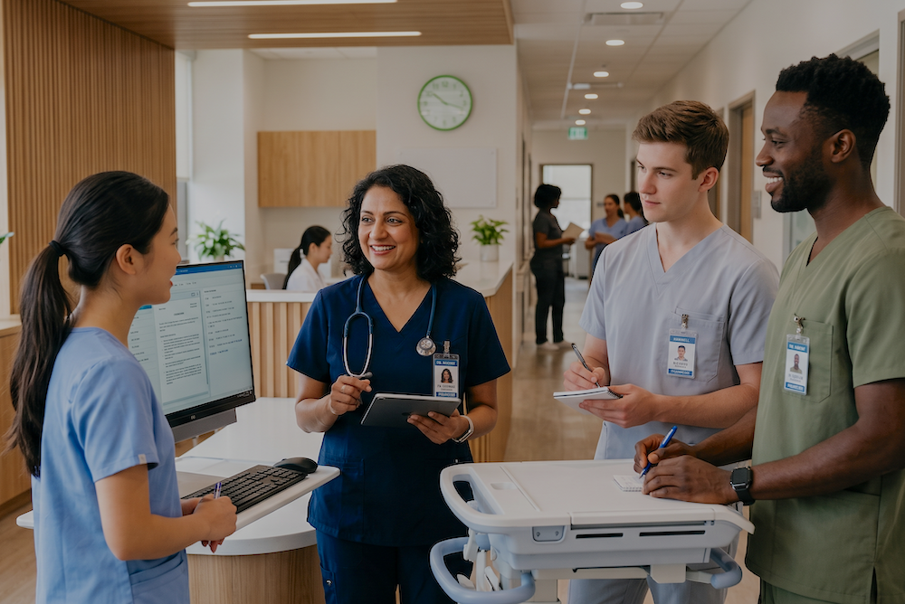 Clinical training at a HALO community clinic in Sacramento