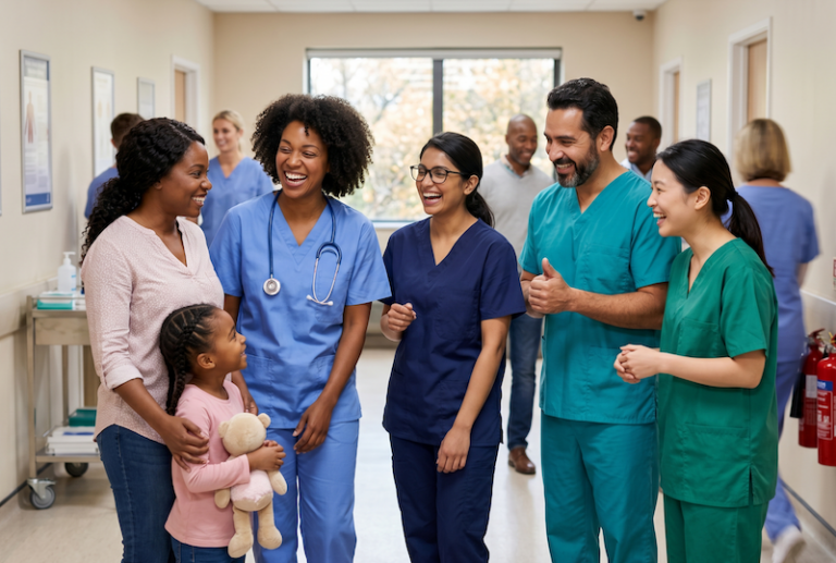 Non-clinical staff working at a HALO community clinic in Sacramento